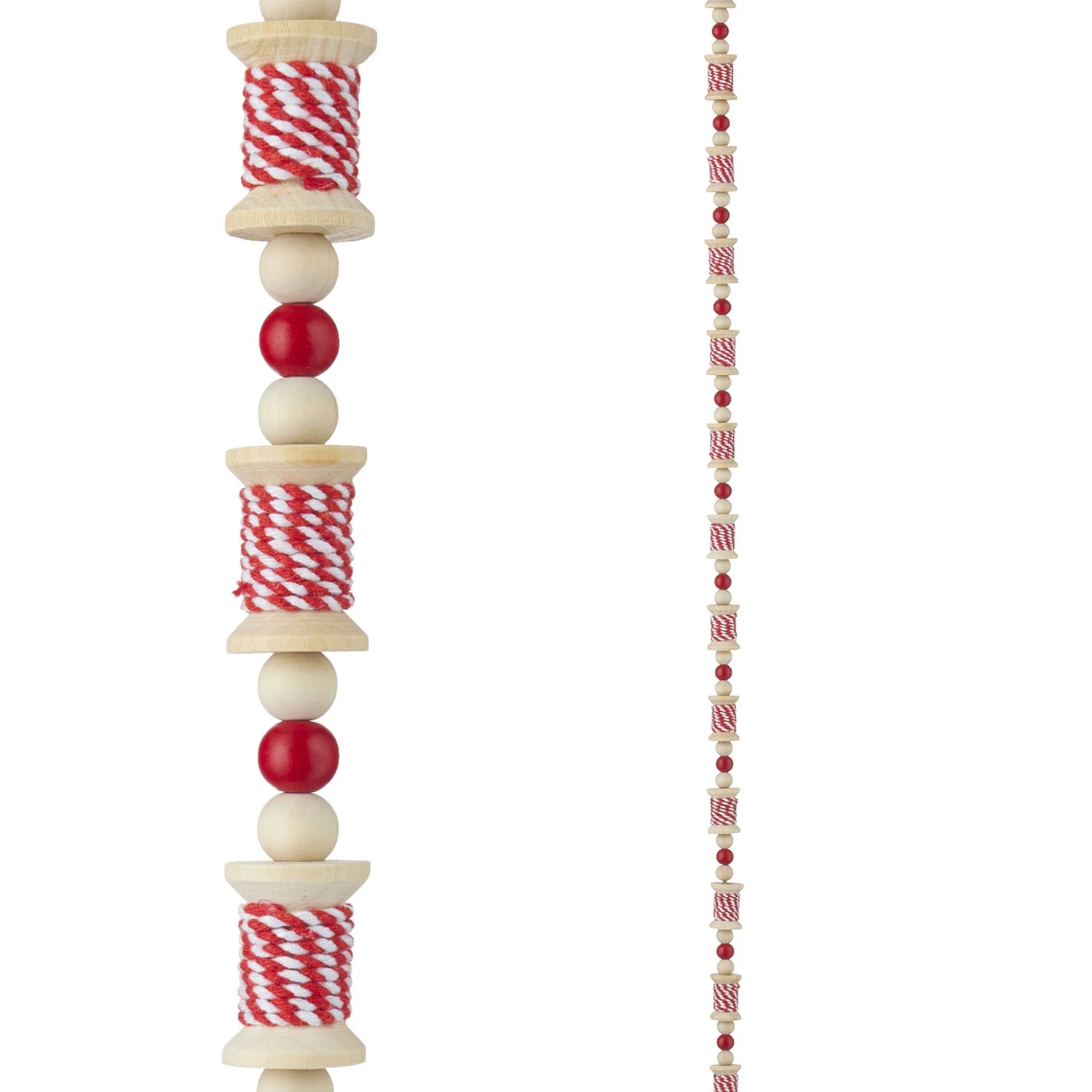 Raz 6' Red and White Spool Christmas Tree Garland G4116367 Raz 6' Red And White Spool Christmas Tree Garland G4116367 -The Jolly Christmas Shop apit6ibup 22635.1646091892