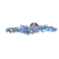 Kurt Adler 12.2" LED Lighted Silver Tinsel Star Christmas Tree Topper AD1022RGB -The Jolly Christmas Shop apit74un8 38456.1646091910