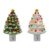 6.1" Ceramic Christmas Tree Plug-In Christmas Night Light 2594380