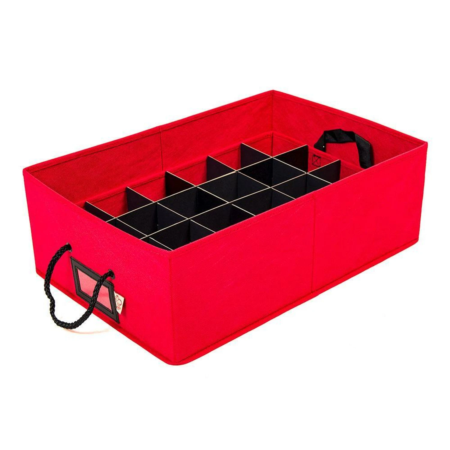 Santa's Bags Red 2 Tray Lid Top Christmas Ornament Storage SB-10453-RED Santa's Bags Red 2 Tray Lid Top Christmas Ornament Storage SB-10453-RED -The Jolly Christmas Shop apitjii2c 57910.1646091889