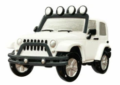 White Jeep 4X4 Personalized Christmas Ornament White OR1763-W -The Jolly Christmas Shop apitq7iv3 69525.1646091963