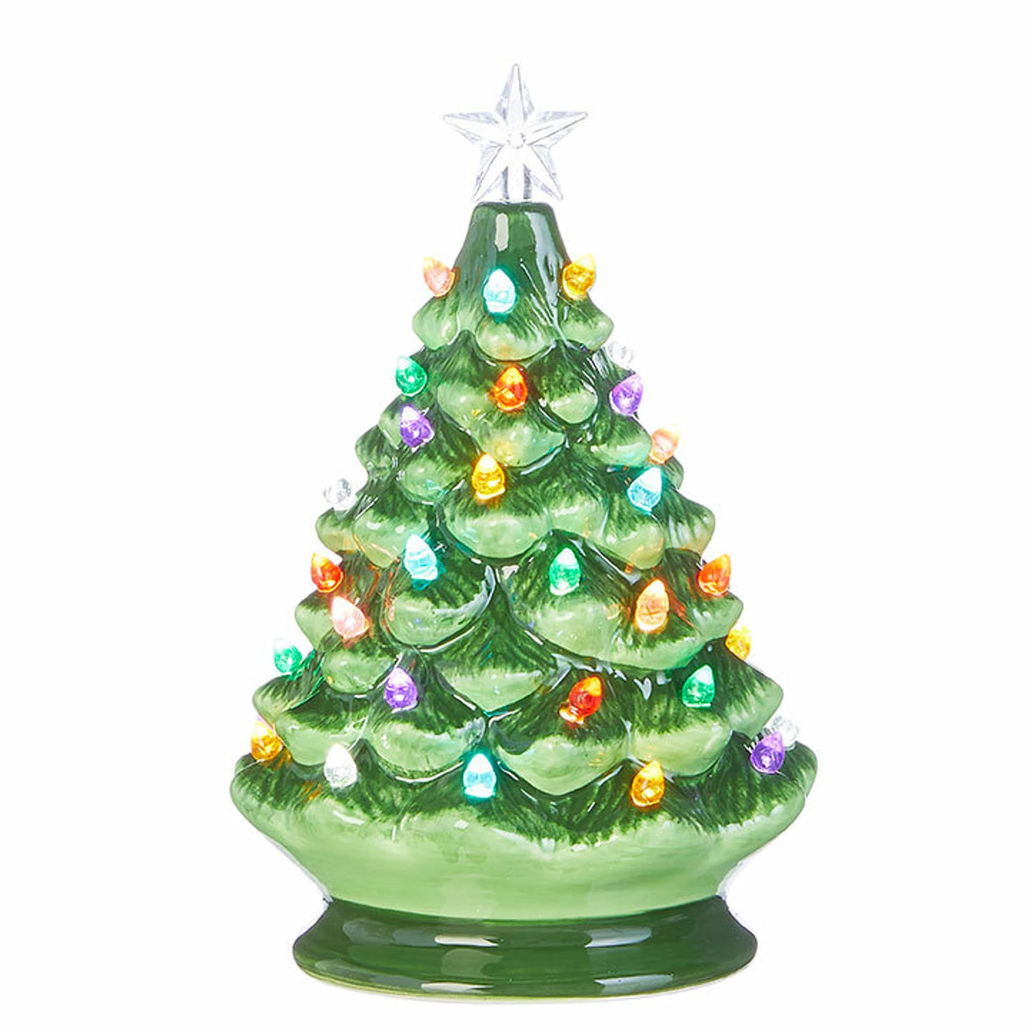 Raz 8", 13", or 17" Battery Operated Lighted Green Ceramic Christmas Tree Raz 8", 13", Or 17" Battery Operated Lighted Green Ceramic Christmas Tree -The Jolly Christmas Shop apivrwkyg 76768.1649166526