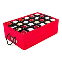 Santa's Bags Red 2 Tray Lid Top Christmas Ornament Storage SB-10453-RED 3 Santa's Bags Red 2 Tray Lid Top Christmas Ornament Storage SB-10453-RED -The Jolly Christmas Shop apiw9fisw 61208.1646091890