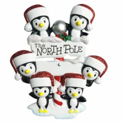 Penguin Family Of 6 At The North Pole Personalized Christmas Ornament OR1739-6 2 Penguin Family Of 6 At The North Pole Personalized Christmas Ornament OR1739-6 -The Jolly Christmas Shop apiwztd8d 05482.1646091880