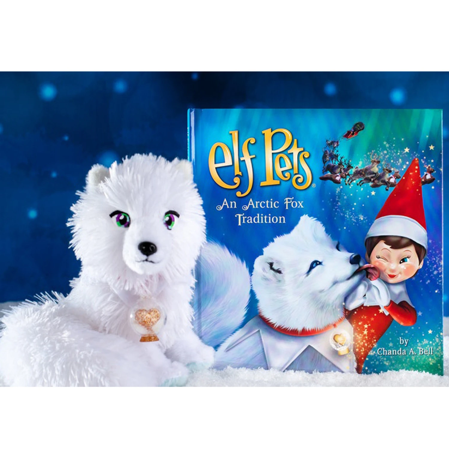 The Elf On The Shelf Elf Pets Arctic Fox EPFOX The Elf On The Shelf Elf Pets Arctic Fox EPFOX -The Jolly Christmas Shop
