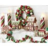 Raz Gingerbread LED Lighted Town Building Christmas Decoration