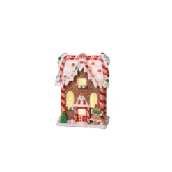 5.5" Battery Operated Claydough Gingerbread House 2599290 4 5.5" Battery Operated Claydough Gingerbread House 2599290 -The Jolly Christmas Shop apiypdvun 61725.1646091934