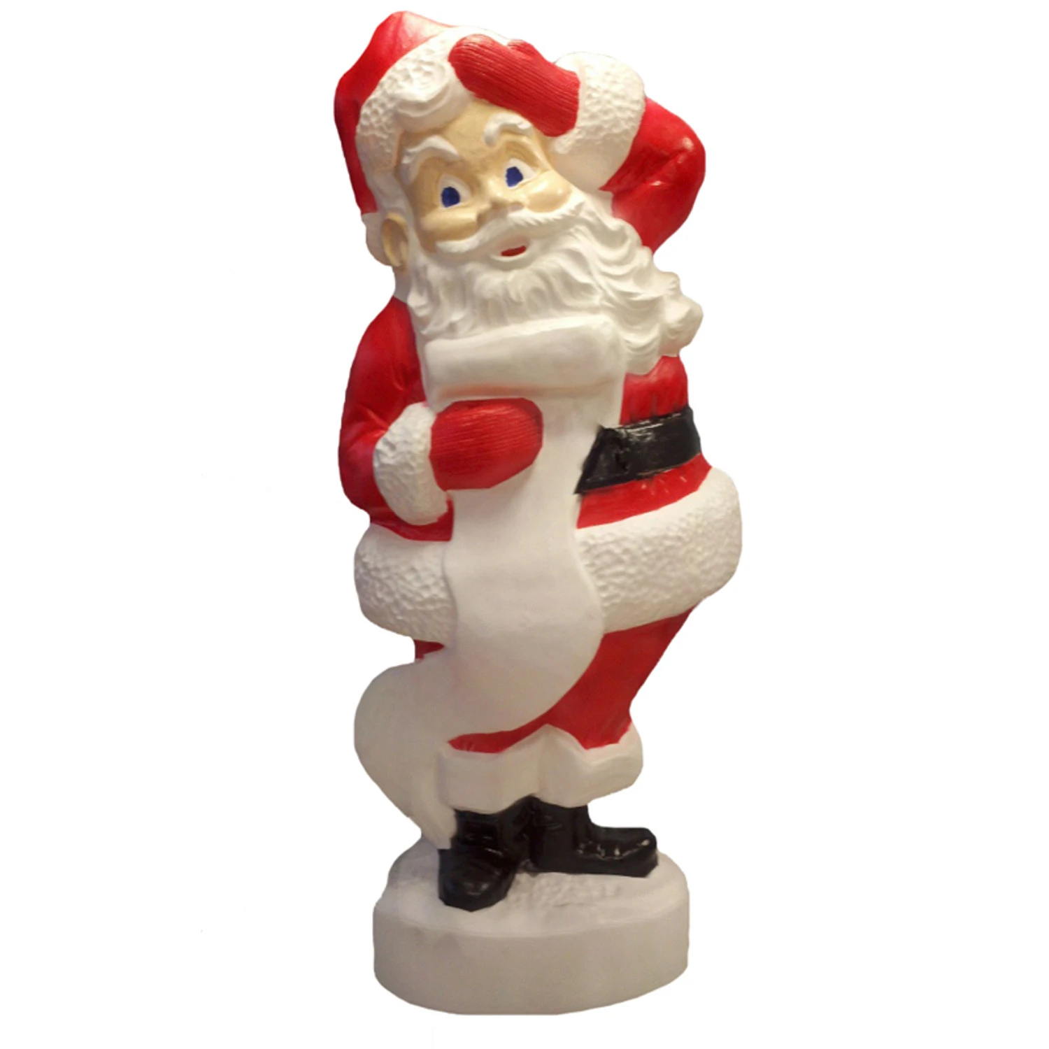 43" Large Santa Blow Mold Outdoor Christmas Decor 75180 43" Large Santa Blow Mold Outdoor Christmas Decor 75180 -The Jolly Christmas Shop