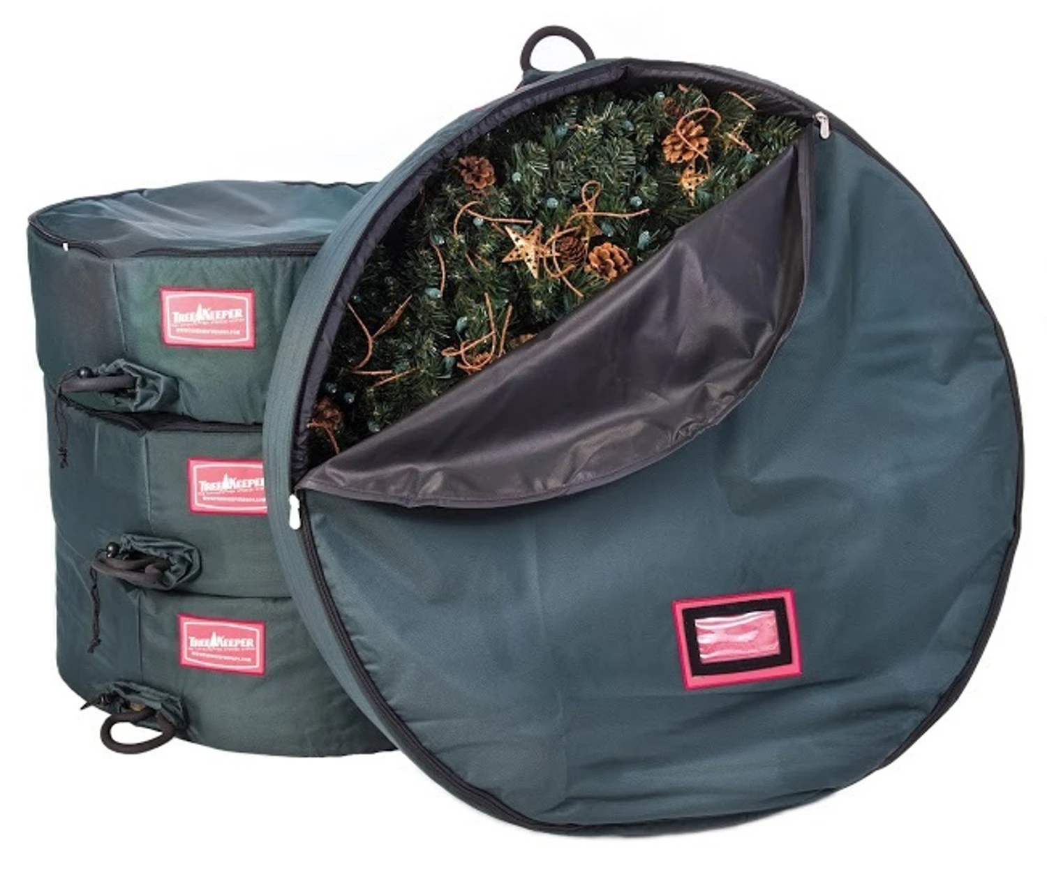 Treekeeper 36" Foam Lined Wreath Keeper with Removable Handle TK-10112 Treekeeper 36" Foam Lined Wreath Keeper With Removable Handle TK-10112 -The Jolly Christmas Shop apizeyonl 61461.1646091871