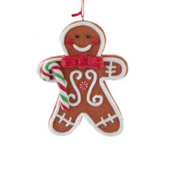 Kurt Adler 4.85" Set Of 4 Claydough Cookie Christmas Ornament D4156 4 Kurt Adler 4.85" Set Of 4 Claydough Cookie Christmas Ornament D4156 -The Jolly Christmas Shop d4156c 29243.1677688128