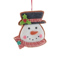 Kurt Adler 4.85" Set Of 4 Claydough Cookie Christmas Ornament D4156 3 Kurt Adler 4.85" Set Of 4 Claydough Cookie Christmas Ornament D4156 -The Jolly Christmas Shop d4156d 71290.1677688123