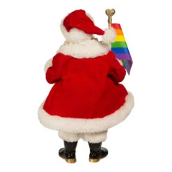 Kurt Adler 10" Fabriché Pride Santa Christmas Figure FA0179 -The Jolly Christmas Shop fa0179 02 55250.1677777295