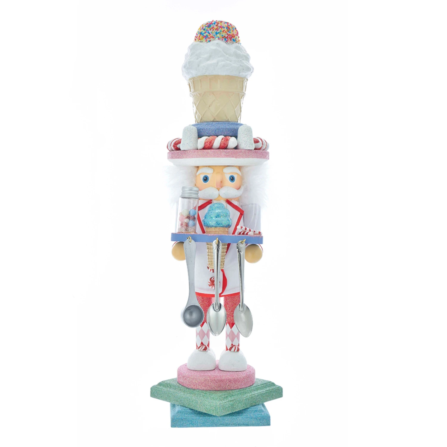 Kurt Adler 19" Hollywood Nutcrackers Ice Cream Nutcracker Christmas Figure HA0404 Kurt Adler 19" Hollywood Nutcrackers Ice Cream Nutcracker Christmas Figure HA0404 -The Jolly Christmas Shop ha0404 72513.1677785130