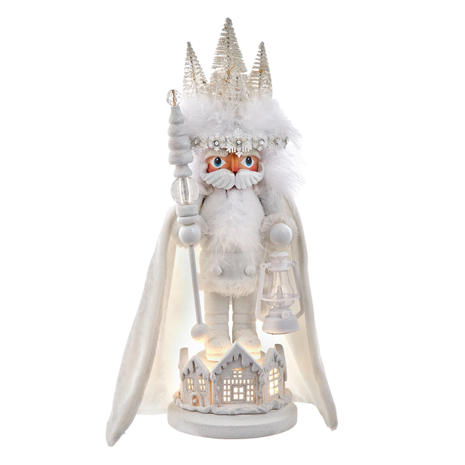 Kurt Adler 15" Hollywood Nutcrackers White Winter LED Hat Nutcracker HA0658 Kurt Adler 15" Hollywood Nutcrackers White Winter LED Hat Nutcracker HA0658 -The Jolly Christmas Shop ha0658 04775.1677794217